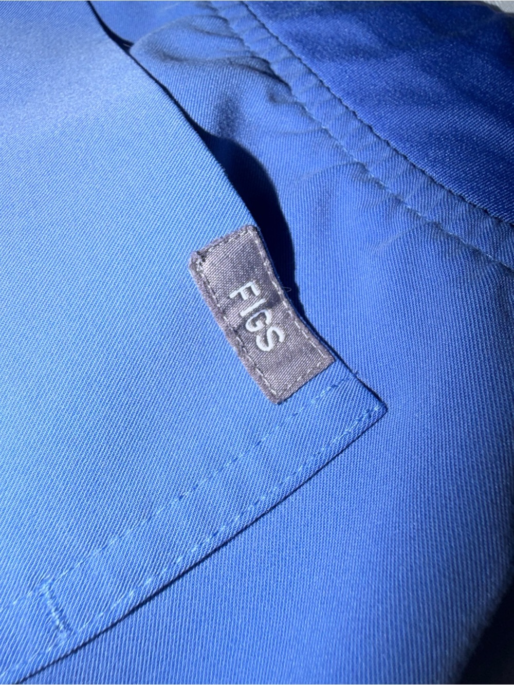 FIGS Zamora Jogger Scrub Pants Small Blue Technical Collection FIONx - Picture 4 of 9